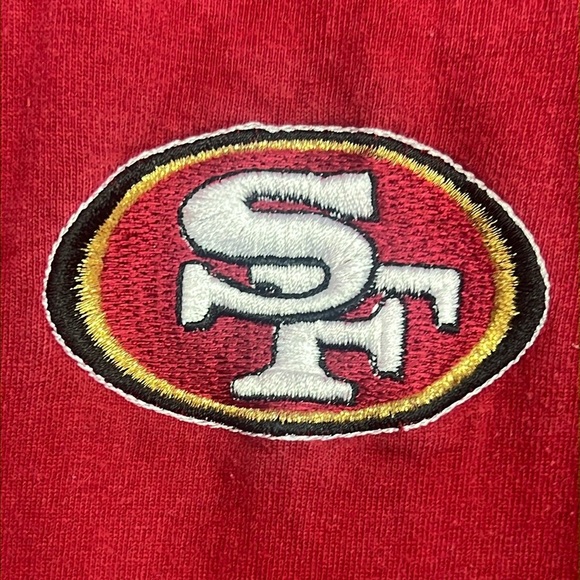 Vintage 90s San Francisco 49ers Men’s XXL Single Stitch T Shirt Embroidered Logo - Picture 7 of 10